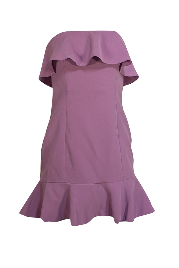 rachel zoe off the shoulder dress Rachel Zoe Womens Solid Ruffled Off-Shoulder Dress - Bed Bath & Beyond