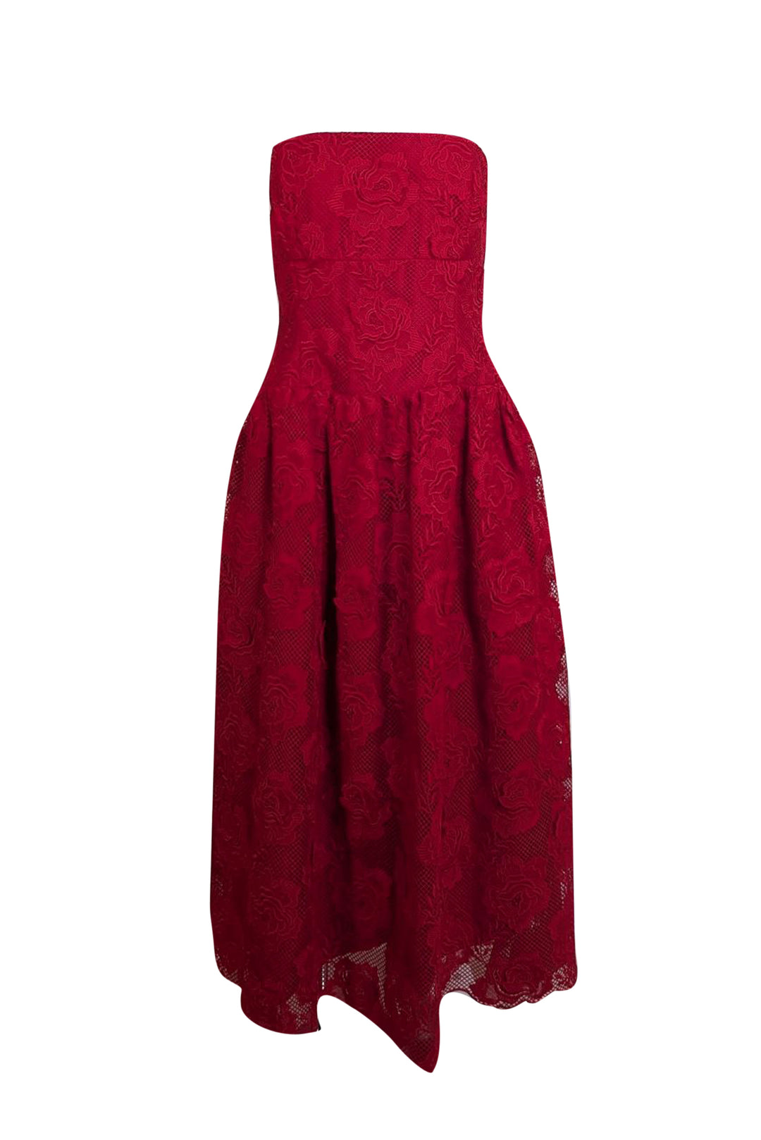 self portrait red lace dress Self-portrait Women's Midi - Kyoto Collection Brown Print Short Sleeve while fitted silhouette opens Color:Shades of Blue/Purples