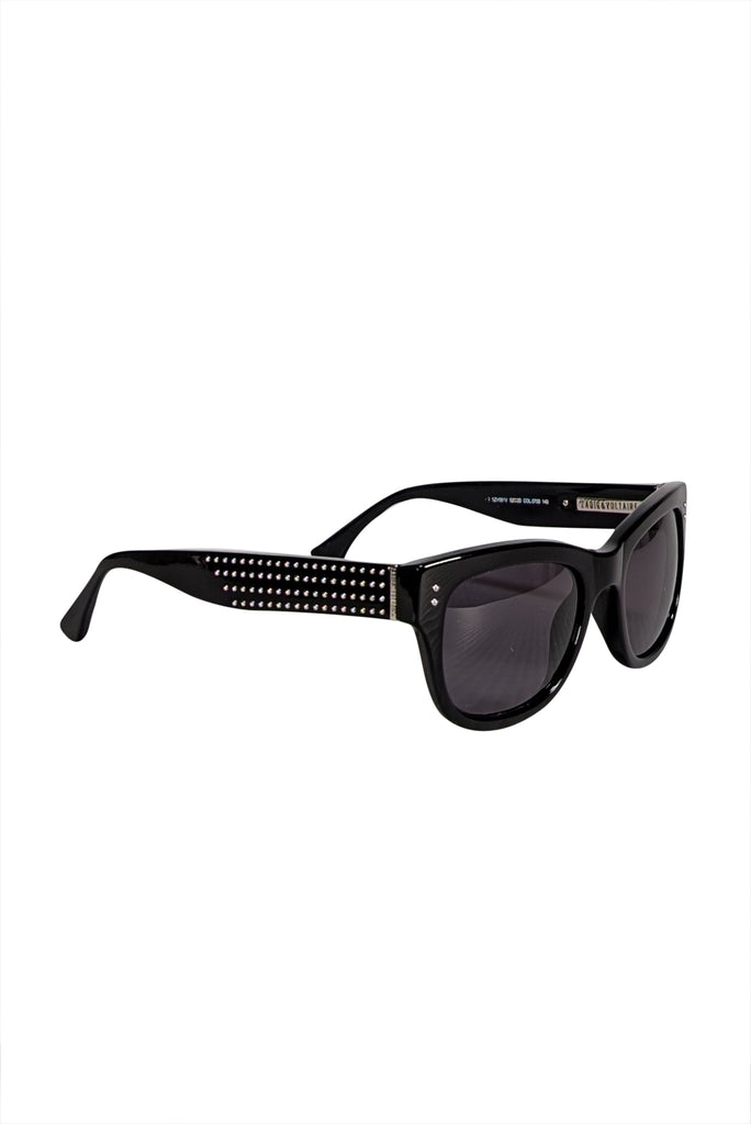 Zadig & Voltaire - Black Silver Studded Trim Sunglasses display picture 3