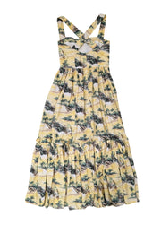 Current Boutique-Cara Cara - Yellow Harbor Island Print Dress Sz XS