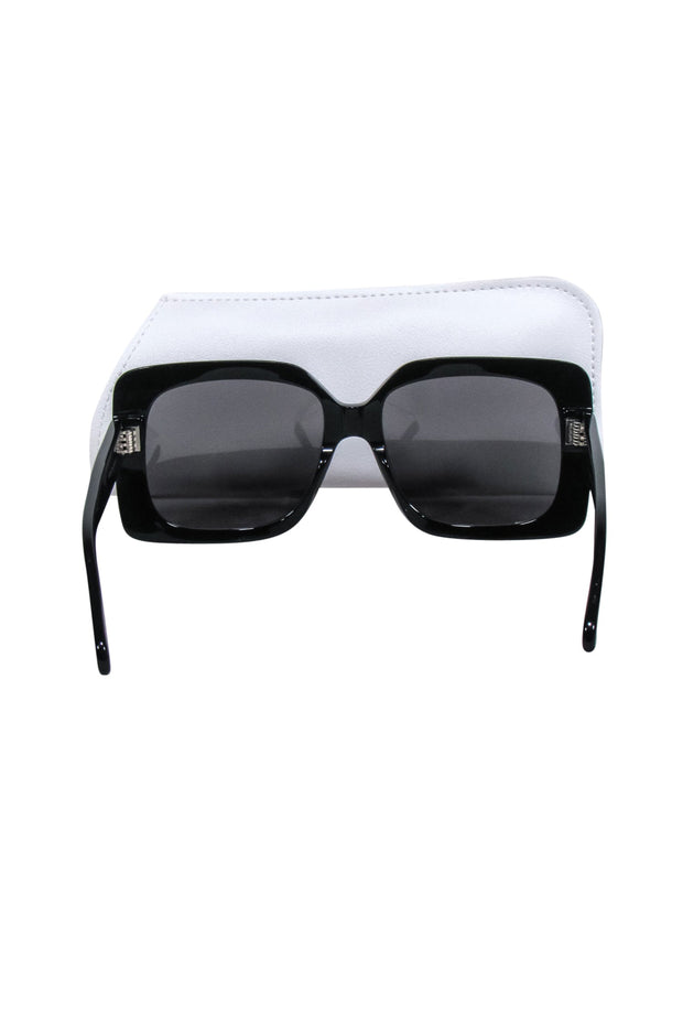 Current Boutique-Celine - Black Large Square Sunglasses