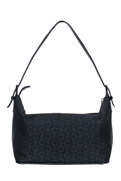 Current Boutique-Celine - Black Monogram "C" Shoulder Bag