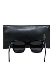 Current Boutique-Celine - Black Square Cat Eye Sunglasses