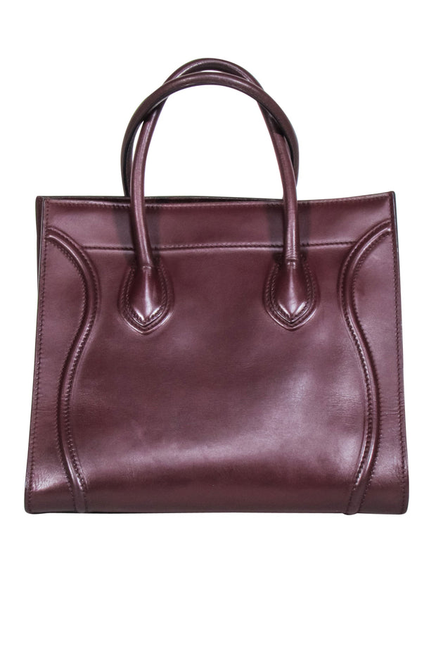 Current Boutique-Celine - Maroon Phantom Leather Luggage Tote
