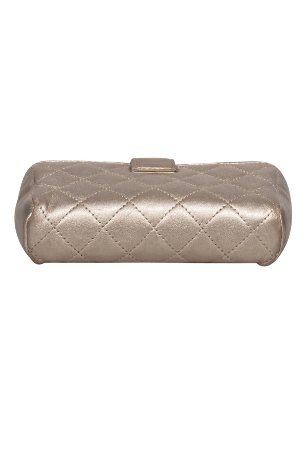 Current Boutique-Chanel - Gold Leather Coin Purse
