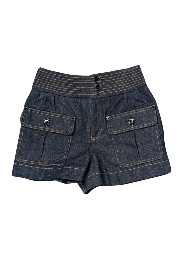 Current Boutique-Chloe - Dark Wash Blue Denim Short Sz 2