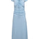Cinq a Sept - Blue Side Ruched Formal Dress Sz 8