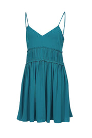 Current Boutique-Cinq a Sept - Blue Sleeveless Fit & Flare Mini Dress Sz 6