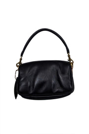 Current Boutique-Coach - Black Leather Pillow Tabby Mini Bag