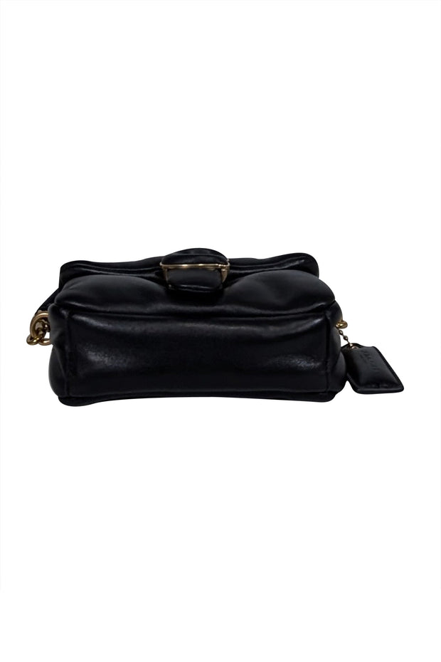 Current Boutique-Coach - Black Leather Pillow Tabby Mini Bag