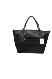 Current Boutique-Coach - Black Pebbled Leather Satchel