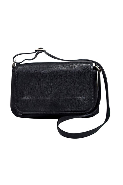 Current Boutique-Coach - Black Pebbled Leather Vintage Shoulder Bag