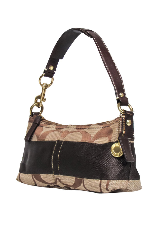 Current Boutique-Coach - Brown Monogram Canvas Handbag
