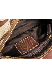 Current Boutique-Coach - Brown Monogram Canvas Handbag