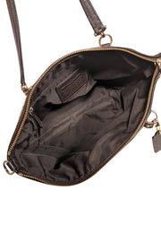 Current Boutique-Coach - Brown Monogram "Prairie Satchel" Canvas Handbag