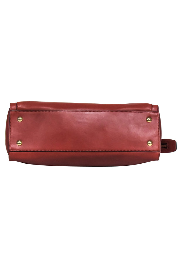 Current Boutique-Coach - Cognac Leather Tote Bag