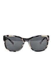 Current Boutique-Coach - Grey & Brown Translucent "Cookies & Cream" Tortoise Sunglasses