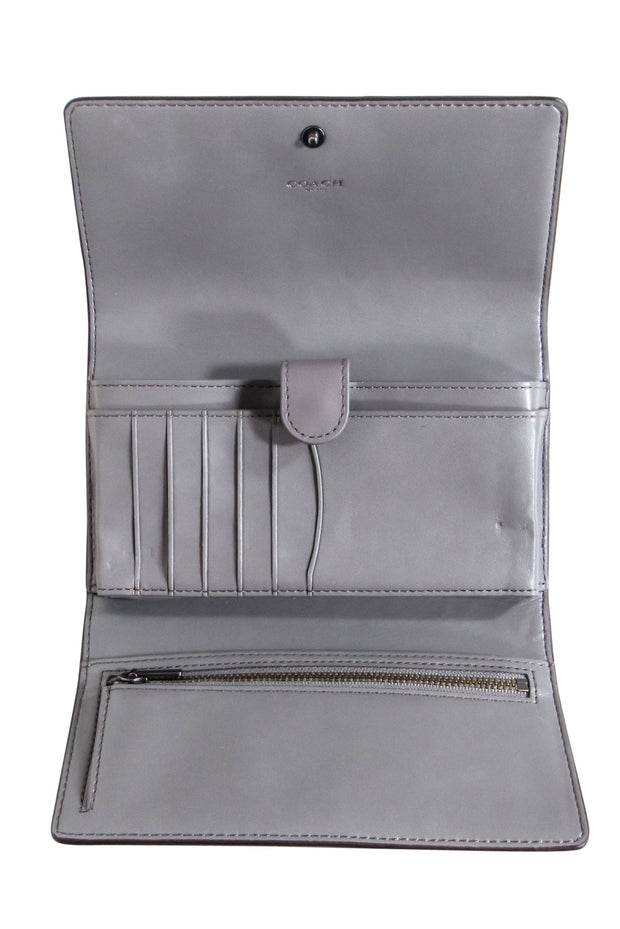 Current Boutique-Coach - Grey Slim Crossbody Bag