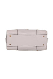 Current Boutique-Coach - Ivory Pebbled Leather Satchel Bag