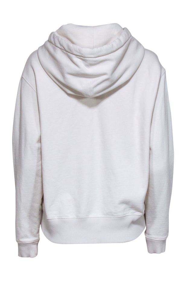 Current Boutique-Coach - Ivory w/ Rainbow Graphic Logo Hooded Sweatshirt Sz S