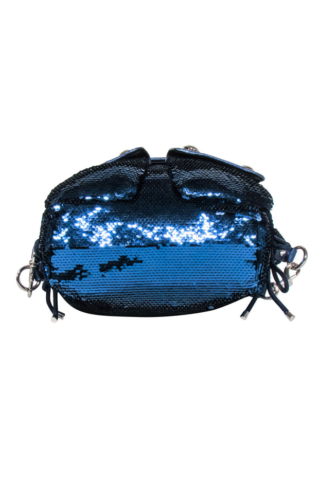 Coach Poppy Signature Glam Tote Light Blue Lining Handbag Purse Shoulder  Strap | eBay