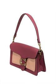 Current Boutique-Coach - Pink Color-Block Shoulder Tabby 26 Bag