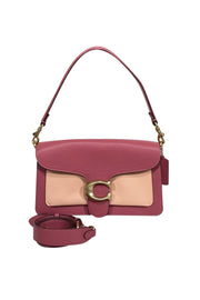 Current Boutique-Coach - Pink Color-Block Shoulder Tabby 26 Bag