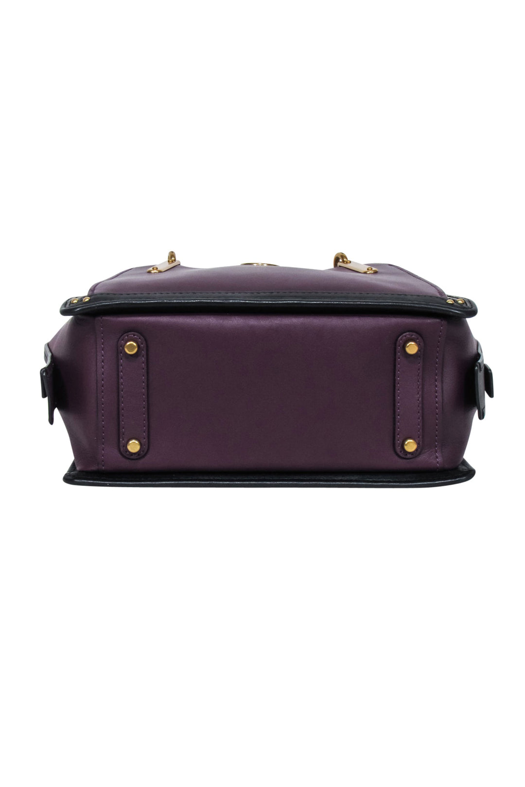 Coach Small high quality Camera Bag with Quilting - Dark Purple/plum, rare hard to find