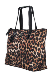 Current Boutique-Coach - Tan Leopard Print Mini Bag w/ Pouch