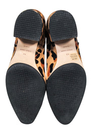 Current Boutique-Cole Haan - Tan Leopard Print Short Boots Sz 8