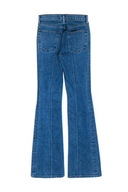 Current Boutique-Cotton Citizen - Medium Wash Pintuck Flare Jeans Sz 0