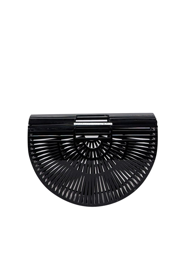 Current Boutique-Cult Gaia - Black Acrylic Ark Small Bag