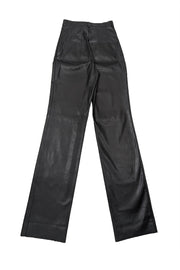 Current Boutique-Cult Naked - Black Vegan Leather Pants Sz XS