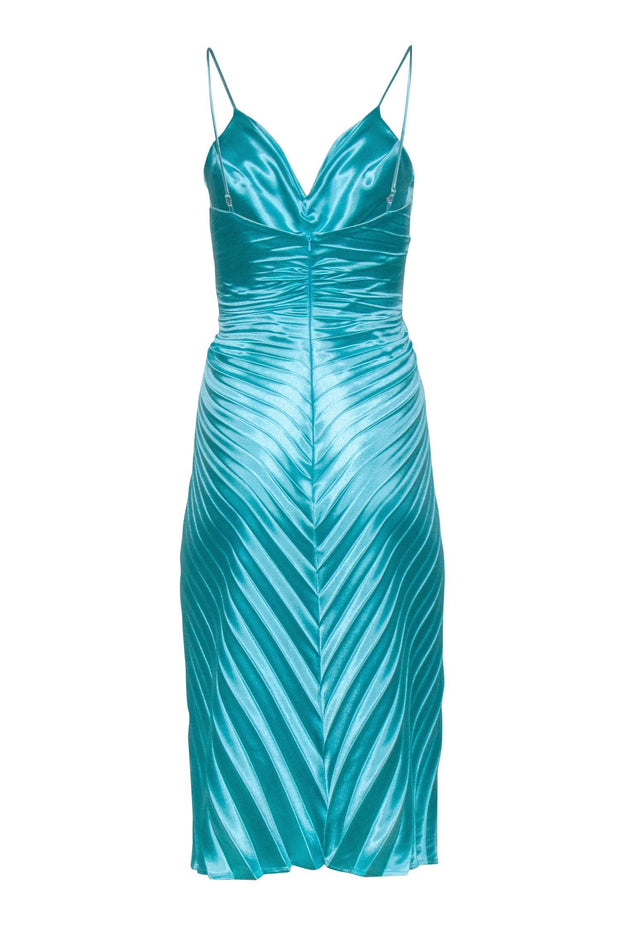 Current Boutique-Delfi - Mint Pleated Midi Dress Sz XS