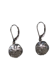 Current Boutique-Denny Wong - Silver Sand Dollar Earrings