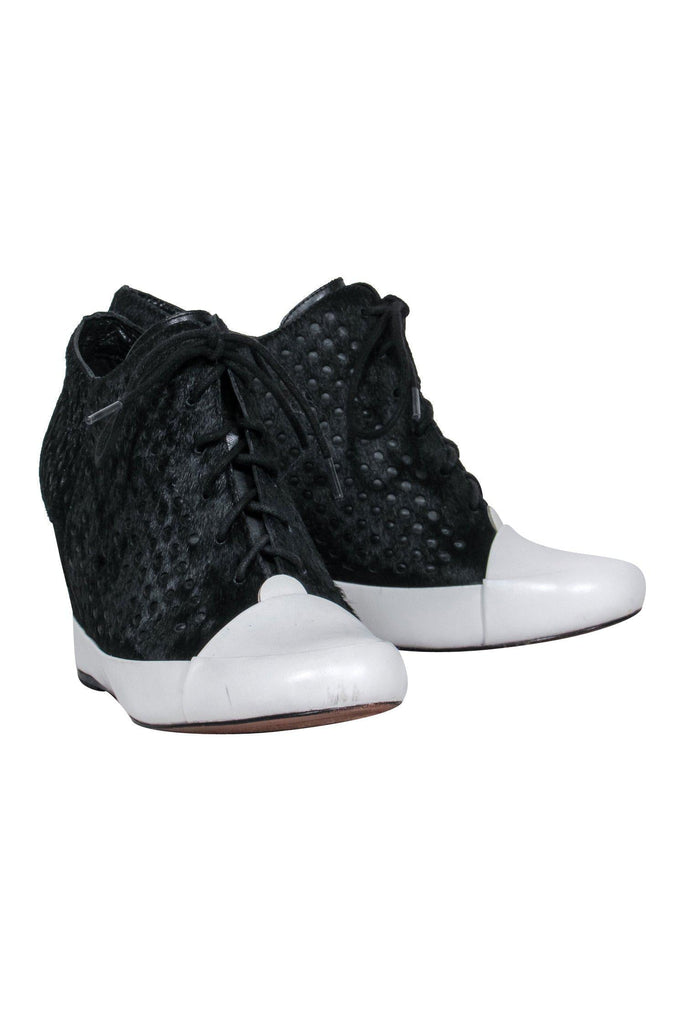 Mauri 8873 Dark Caramel / Pina Colada Alligator / Pony Hair Sneakers -  $499.90 :: Upscale Menswear - UpscaleMenswear.com