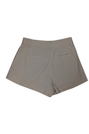 Current Boutique-Derek Lam - Almond Beige Linen Blend Shorts Sz 4