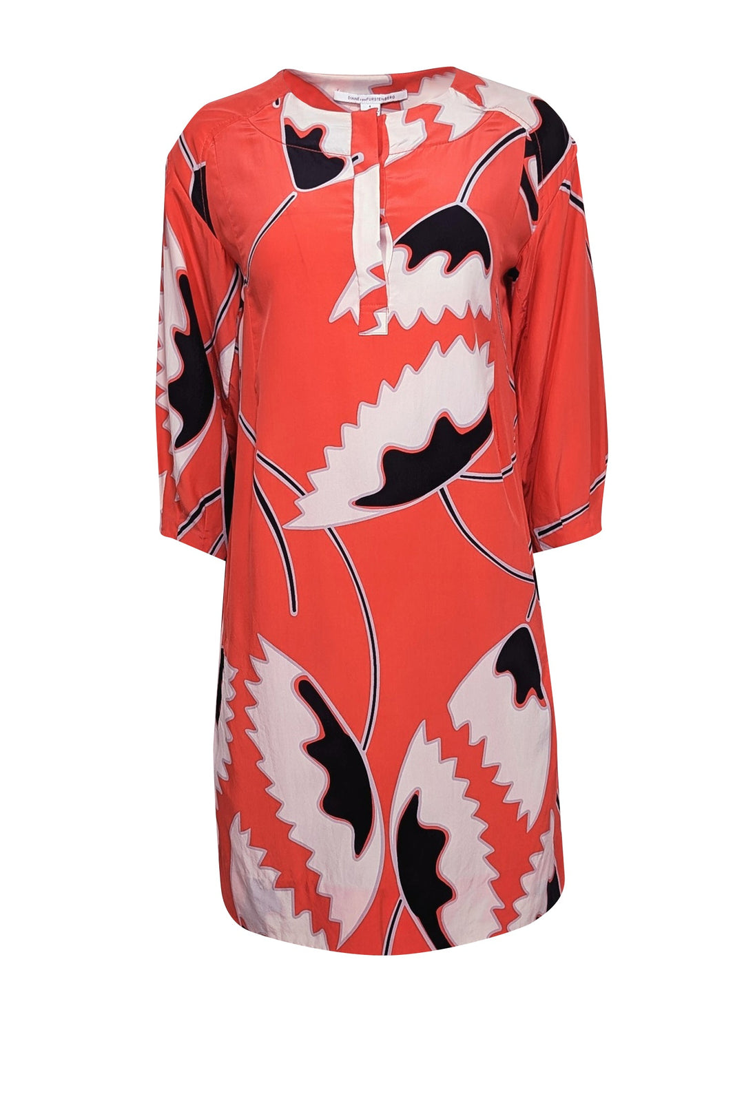 Diane shops VonFurstenberg Coral Print Dress 4