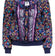 Dolce & Gabbana - Purple Floral Print Lace Button Front Blouse Sz 6