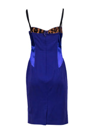 Current Boutique-Dolce & Gabbana - Purple Sleeveless Bustier Style Dress Sz 8
