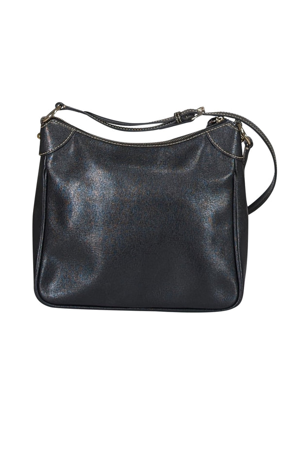 Current Boutique-Dooney & Bourke - Black Leather Crossbody Bag