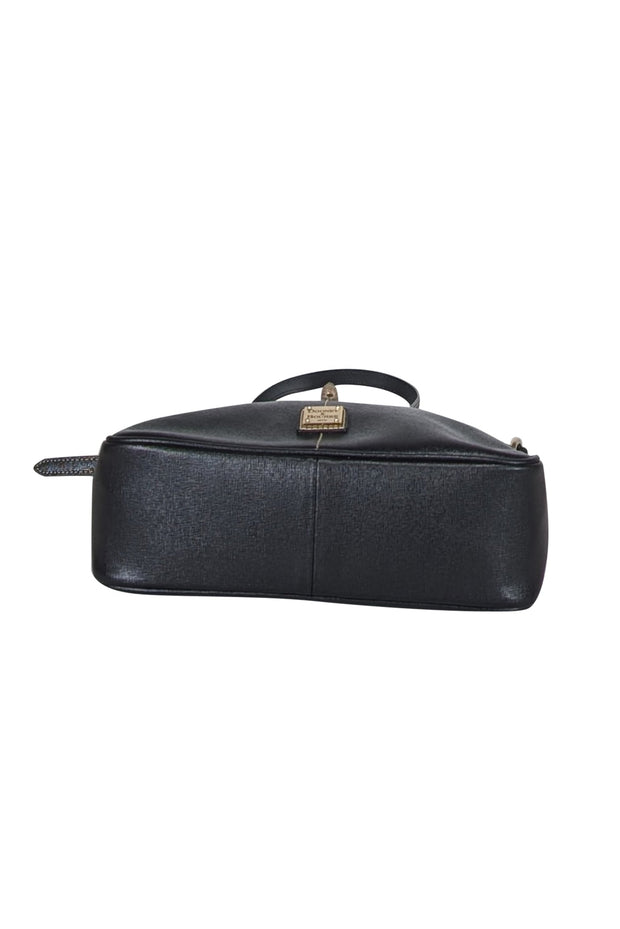 Current Boutique-Dooney & Bourke - Black Leather Crossbody Bag