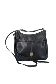 Current Boutique-Dooney & Bourke - Black Leather Crossbody Bag