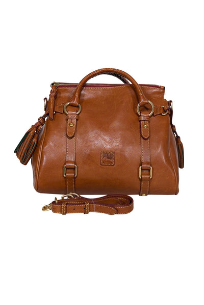 Current Boutique-Dooney & Bourke - Tan Leather Large Satchel Bag