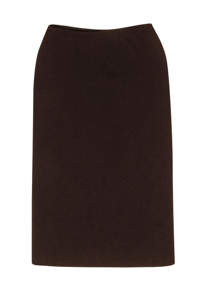 Eileen Fisher - Brown Knit Midi Skirt Sz S