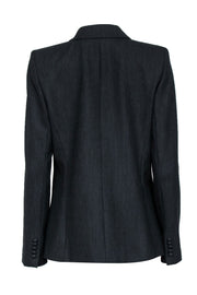 Current Boutique-Elie Tahari - Black "Allegra" Blazer w/ Padded Shoulders Sz 8