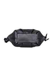 Current Boutique-Elizabeth & James - Black Leather Large Shoulder Bag