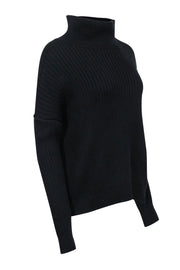 Current Boutique-Emerson Fry - Black Funnel Neck Sweater Sz S