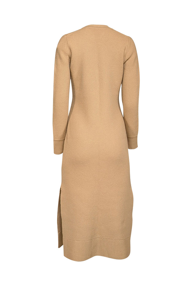 Current Boutique-Equipment - Light Brown Knit Dress Sz S