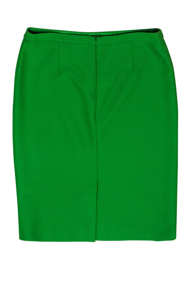 Current Boutique-Escada - Kelly Green Pencil Skirt Sz L
